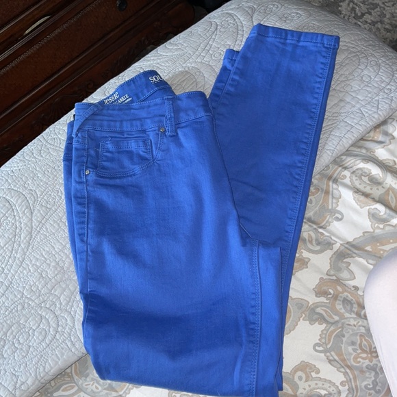 Sound/Style Jessie elite comfort stretch vital stretch cobalt blue jeans size 8 - Picture 4 of 8